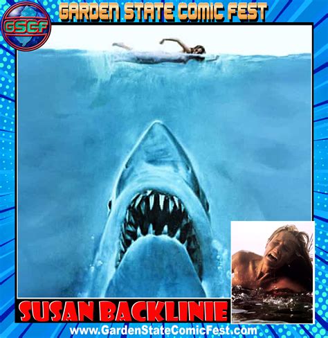 Gscf Welcomes Susan Backlinie To Garden State Comic Fest Summer