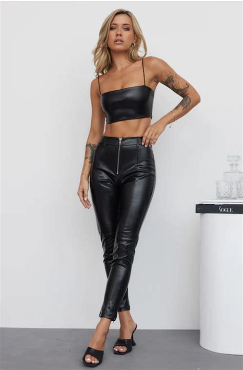 30 Best Faux Leather Leggings In 2022 Parade