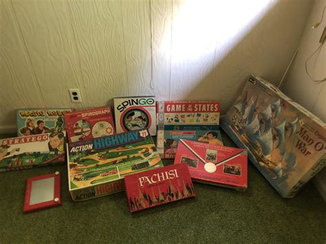 Vintage Board Games Found In An Attic Of New House Rmildlyinteresting