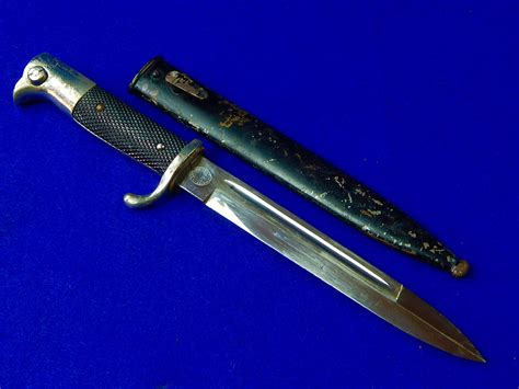 Germany German Ww2 Dress Dagger Knife Bayonet With Scabbard Antique