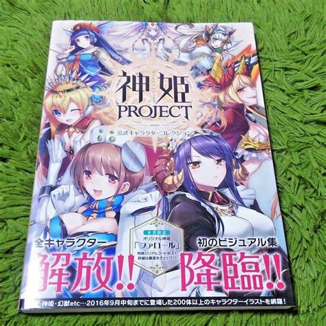 Kamihime Project Official Character Collection Game Guide Art Book Japan Anime Ebay