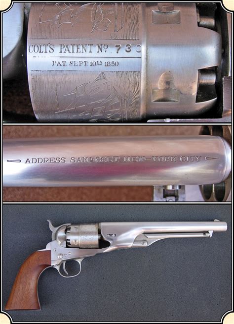 Z Sold ~ Colt 2nd Generation 1860 Army Stainless Steel Model F 1210
