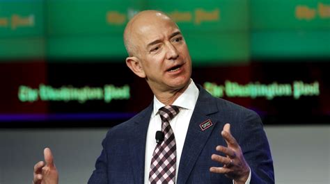 He runs it as ceo and owns an 11.1% stake. Amazon CEO Jeff Bezos accuses National Enquirer of 'blackmail' | News | Al Jazeera