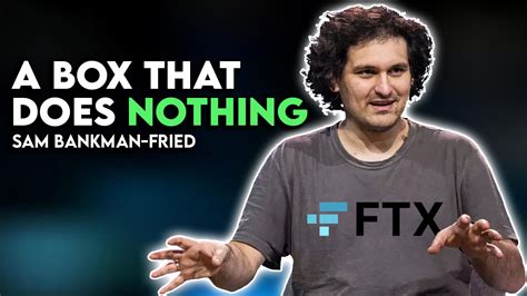 FTX CEO Explains His Crypto Scam Sam Bankman Fried SBF