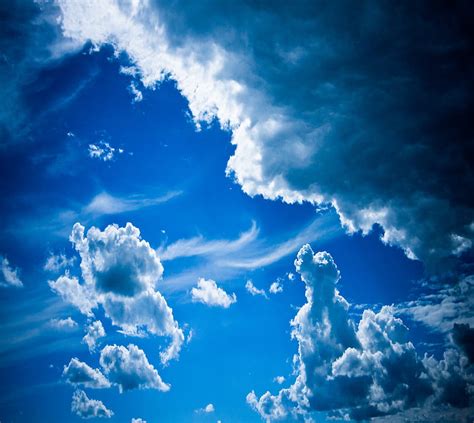 Cielo Azul Nubes Naturaleza Fondo De Pantalla Hd Peakpx