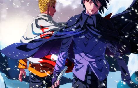 Wallpaper Sword Sasuke Naruto Blizzard Snow Katana Ken Blade