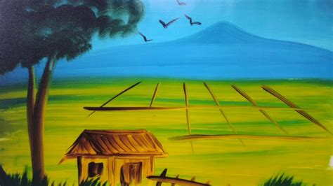 Bahay Kubo Painting