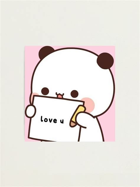 I Love You Dudu Cute Bubu Bear And Panda Bubu And Dudu Couple