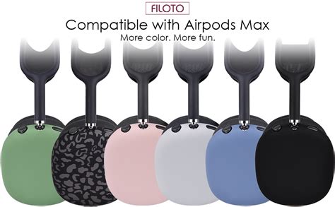 Filoto Case For Airpods Max Headphones Silicone Cover For