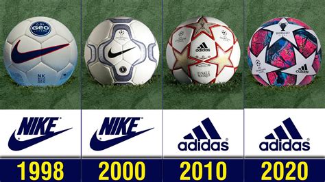 The Evolution Of The UEFA Champions League Balls 1998 2023 YouTube