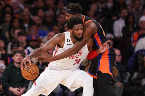 Sixers Joel Embiid Questionable Vs Knicks On Sunday Night Sports Illustrated Philadelphia