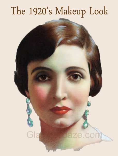 The History Of 1920s Makeup 1920 To 1929 Glamour Daze 1920 Makeup