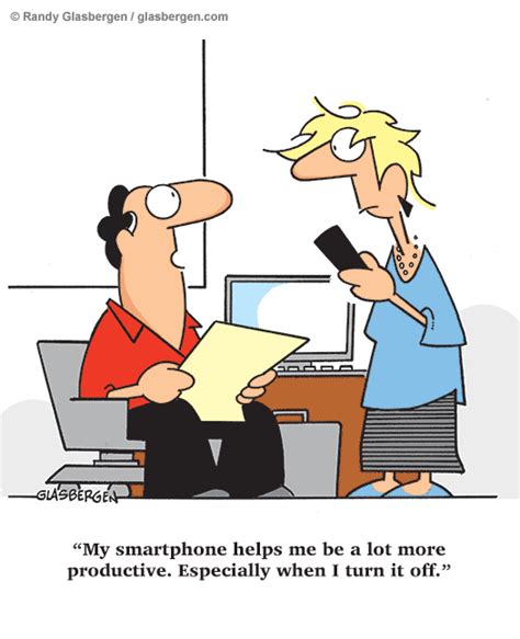 Cartoons About Mobile Phones Randy Glasbergen Glasbergen Cartoon