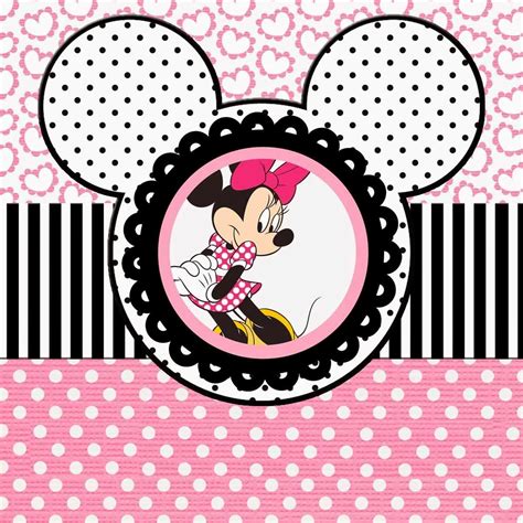 Divertidos Imprimibles Gratis De Minnie Mouse Rosa Ideas Y Material