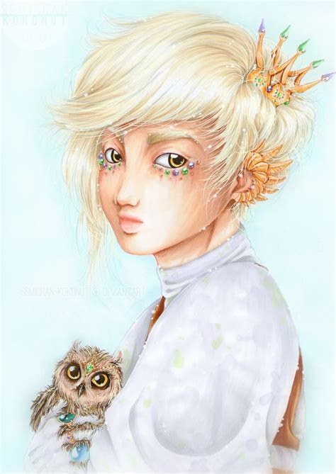 Prince Stolas By Semichan Kokonut On DeviantArt Owl Girl Owl Art
