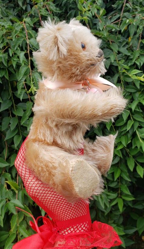 Antique 1920s Post Wwi Ideal American Mohair Teddy Bear