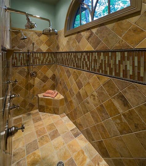 The wall colour and the floor must match so that it will produce a beautiful result. 6 Bathroom Shower Tile Ideas | Tile Shower | Bathroom Tile