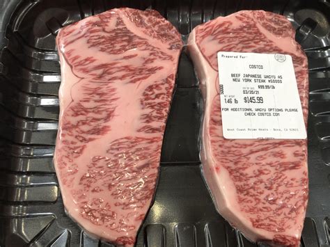 Costco Carrying American And Japanese Wagyu In Store Now R Sousvide