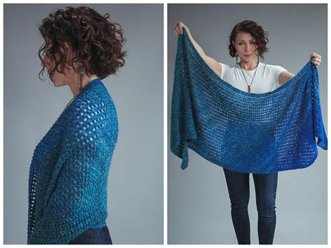 Palette Shawl - Easy Beginner Knitted Wrap Pattern - Expression Fiber Arts | A Positive Twist on ...