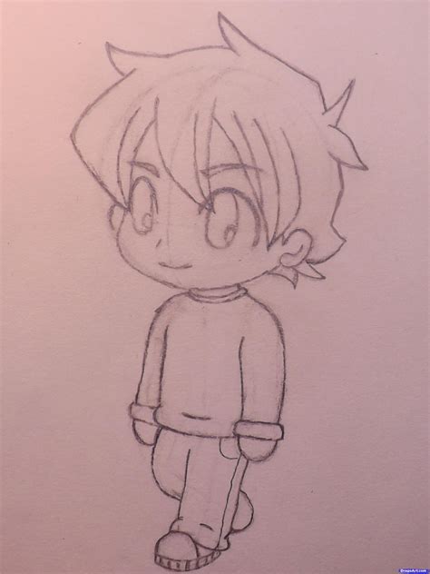 Cute Anime Boy Drawing At Explore Collection Of