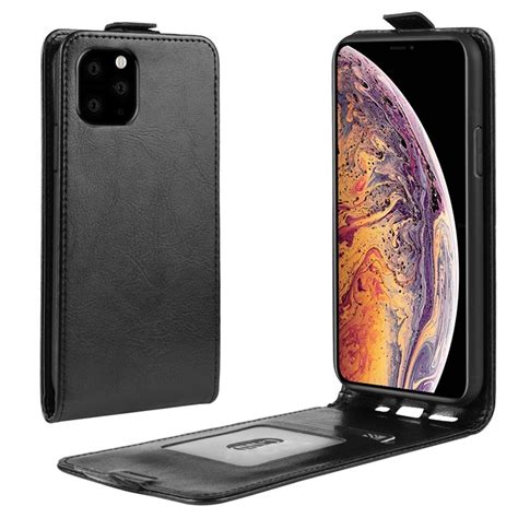 Iphone 11 Pro Max Vertical Flip Case With Card Slot