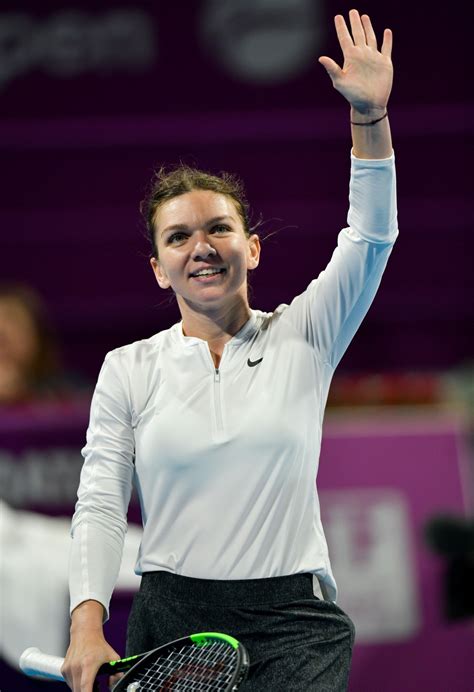 The best eight players in 2019. Simona Halep - 2019 WTA Qatar Open in Doha 02/15/2019 ...