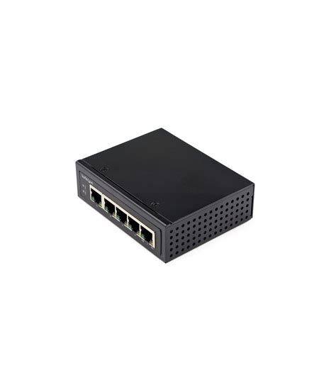 Switch Conmutador Industrial Ethernet Gigabit De 5 Puertos Poe No Gestionado De