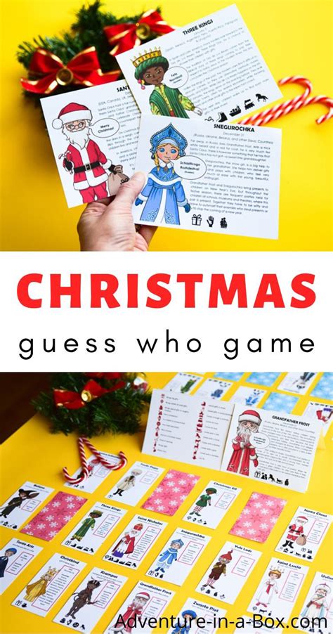 Christmas Guess Who Game