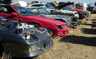 A Row Of Dead Chevrolet Camaros Coconv Flickr