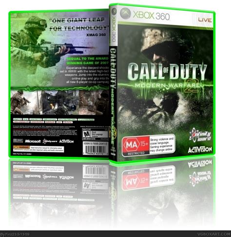 Viewing Full Size Call Of Duty Modern Warfare 2 Box Cover