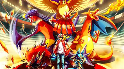 Awesome Pokemon Red Vs Blue Wallpapers Wallpaper Cave