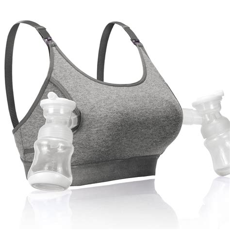 Momcozy Maternity Nursing Bra Hands Free Pumping Bra Maternity