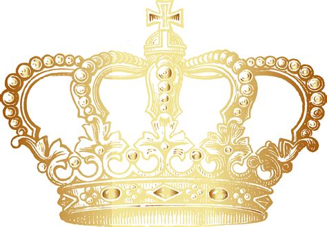 Gold Tiara Clipart Transparent Background Gold Princess Crown Clipart