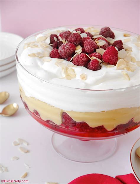 Classic English Trifle With Store Cupboard Ingredients And Frozen