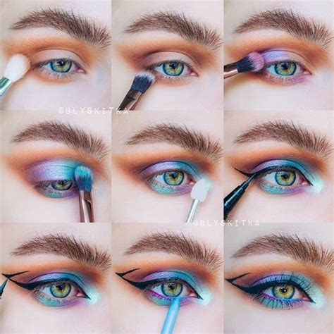 Eyeshadow Step By Step With Pictures 60 Easy Eye Makeup Tutorial For