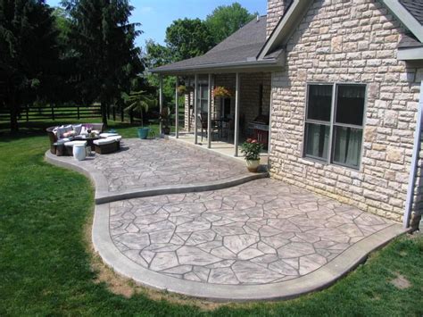 Concrete Patio Ideas For Small Backyards Examples And Forms