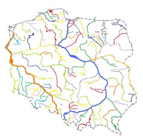 Geografia Mapa Polski Rzeki Diagram Quizlet Sexiz Pix