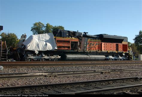 Bnsf 9159 Emd Sd70ace Was The Lead Unit Involved In The Fatal Rear