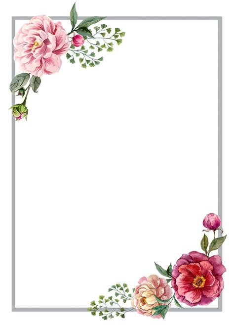 Free Border Design For Invitation Card Abstract Background Frame