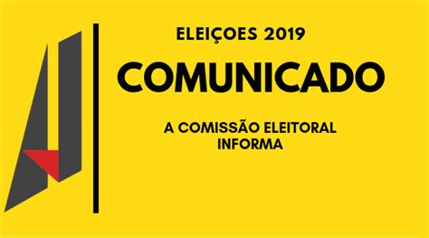 Comunicado Da Comiss O Eleitoral Recebido Pedido De Impugn Anpprev