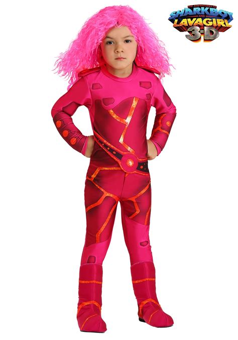 Lavagirl Costume For Little Kids