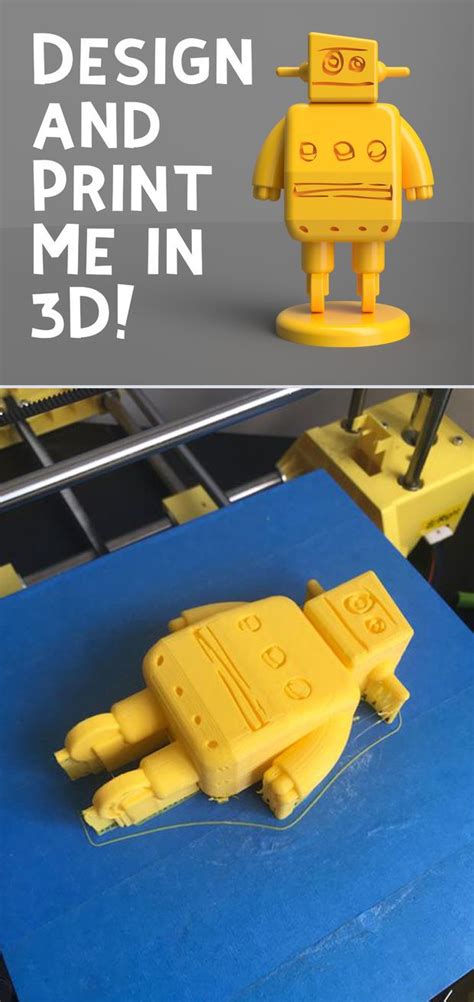Design And Print The Instructables Robot 3d Printing Electronics