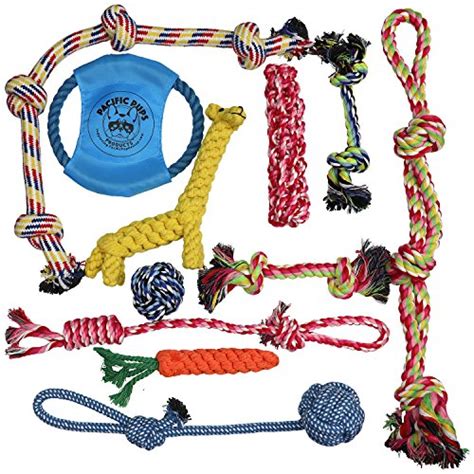 Dog Rope Toys For Aggressive Chewers Set Of 11 Nearly Indestructible