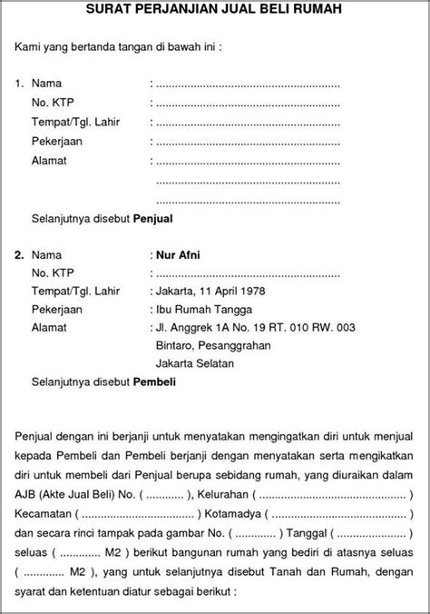 Contoh Surat Perjanjian Kontrak Pembayaran Surat Permohonan Desain