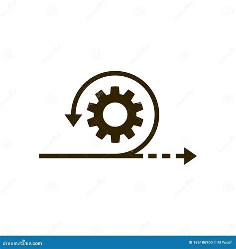 Agile Icon Creative Element Design From Content Icons Collection Stock