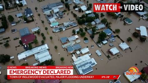 Queensland Flooding Body Found In Floodwaters Near Yalungur