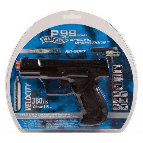 Walther 2262020 P99 Bb Co2 Airsoft Pistol