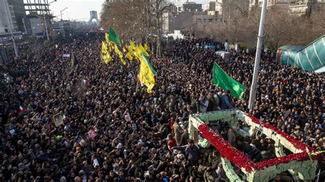 Stampede At Funeral For Irans Soleimani Kills At Least 32 Injures