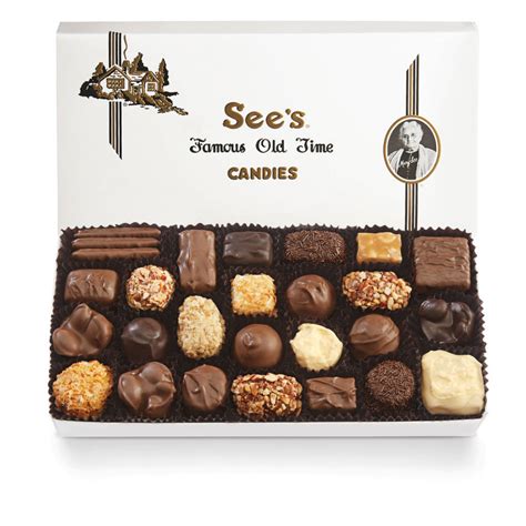 chocolate and variety see s candies chocolate assortment chocolate sees candies