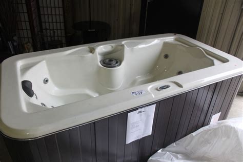 Cal Spa 2 Person Hot Tub With 18 Stainless Steel Able Auctions